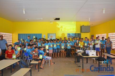 Ação: Palestra realizada na Escola Estadual Frei Caneca